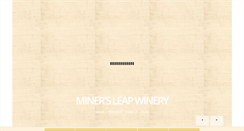 Desktop Screenshot of minersleap.com